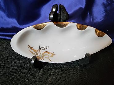 Stare vaze i dekor: Pepeljara nova Jugoporcelan. 70te. Pepeljara perfetkna sve na njoj — 1