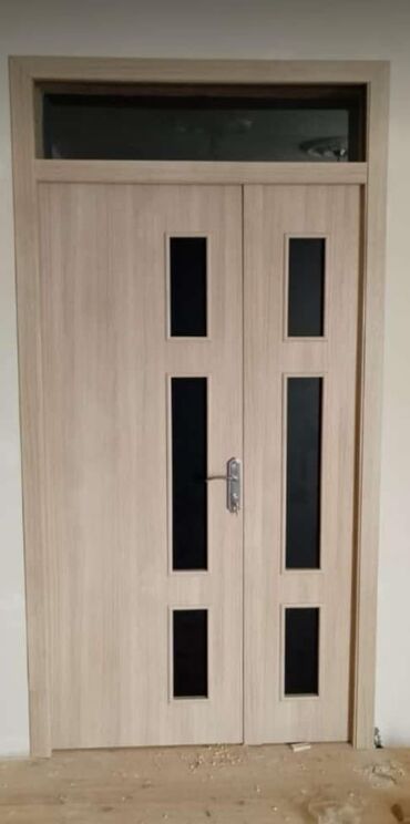 Otaq qapıları: Yeni Otaq qapısı 90x205 sm Zamok və çərçivə ilə, Pulsuz quraşdırma, Pulsuz çatdırılma — 20