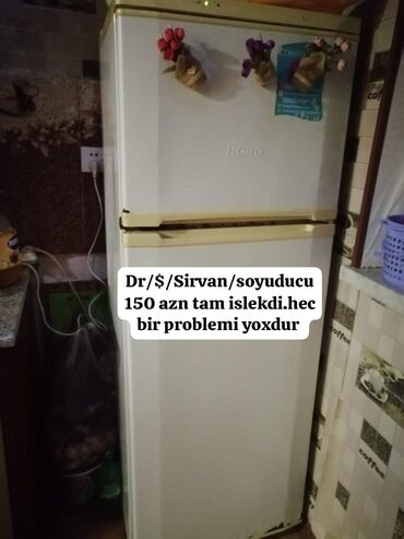 Mətbəx kombaynları və doğrayıcıları: 2 qapılı Nord Soyuducu Satılır, rəng - Ağ