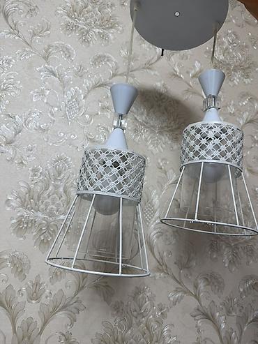 mişura işıq: Çılçıraq, 2 lampa, Metal — 2