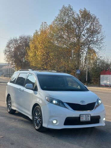 tayota yaris: Toyota Sienna: 2015 г., 3.5 л, Автомат, Бензин, Вэн/Минивэн