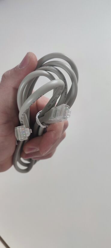 сетевой кабель наружный: Кабель сетевой длина 2м новый,в запечатанной упаковке