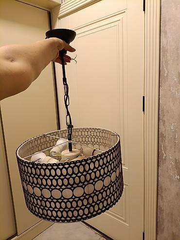 mətbəx ucun cılcıraq: Çılçıraq, 6 lampa, Metal — 1