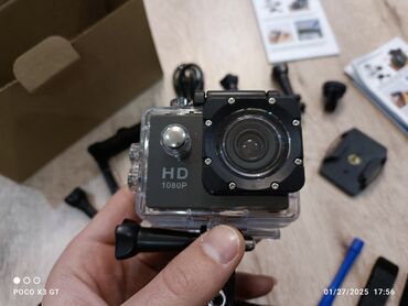 Videokameralar: Aksion Kamera HD *Su keçirmir *Qutudan kameranı harasa bağlamaq və ya — 2