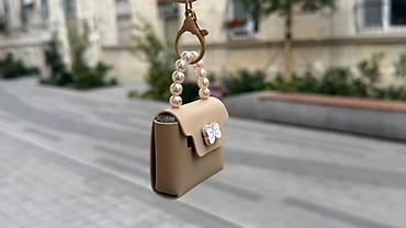 Mini çanta formalı brelok/aksesuar seti - Dizayn: Kiçik ölçülü, çanta