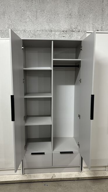 Шкафы для одежды: Шкаф для одежды, Новый, Прямой, ЛДСП — 4