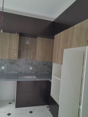 Sifarişlə mətbəx mebeli: Sifarişlə mətbəx dəsti, Özü çəkən petlələr, MDF, Kredit var, Pulsuz çatdırılma — 5