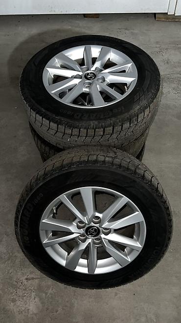 camri 70: Комплект из 4 колес Toyota на легкосплавных дисках с зимними шинами — 2