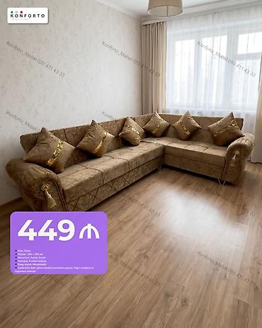 Künc Divan – Konforto Mebel - Ölçülər: 280 × 200 sm - Mexanizm lalafo.az -da Künc Divan – Konforto Mebel - Ölçülər: 280 × 200 sm - Mexanizm