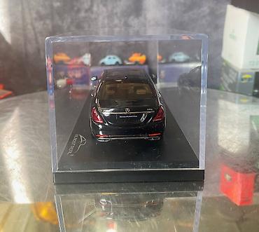 Avtomobil modelləri: Коллекционная модель Mercedes-Maybach S-class X222 obsidian black 2019 — 13