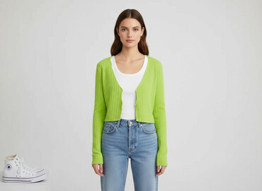 Kardigany: H&M Divided, Kardigan damski, rozmiar M