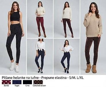 pull and bear jeans: Plisane helanke na tufne Prepune elastina Cena 1900 Vel.S/M. L/XL — 2