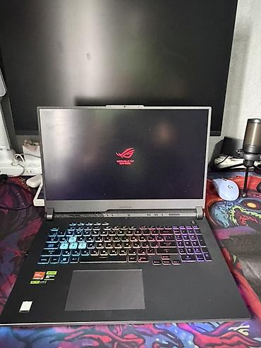 Техника и электроника: Игровой ноутбук ASUS ROG STRIX G 17 (Republic of Gamers) с подсветкой — 1