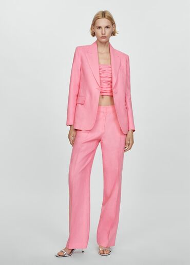 купить костюм лакоста: Mango; костюм; новый; 100% лен