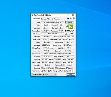 Видеокарты: Видеокарта, Б/у, Palit, GeForce GTX, 2 ГБ, Для ПК — 8