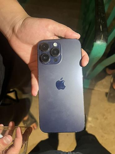 airpods pro 1: IPhone 14 Pro Max, Б/у, 256 ГБ, Deep Purple, Чехол, 84 % — 1
