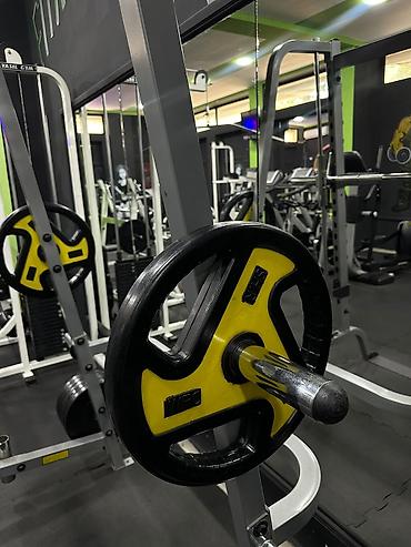 куплю гантели бу: Fitness avadanlıqları komplekti - Smith aparatı – sabit relslər — 2