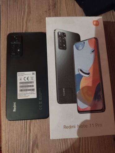 поко редми: Redmi, Redmi Note 11 Pro, Б/у, 128 ГБ, цвет - Черный, 2 SIM