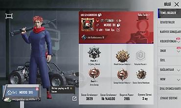 Другое: PUBG Mobile hesabı – “MERDO 911” (UID: 52450693313) Oyun daxili — 1