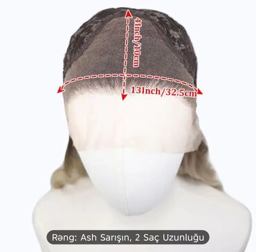 Təbii saçlar, pariklər: Parik, Təbii, Yeni — 6