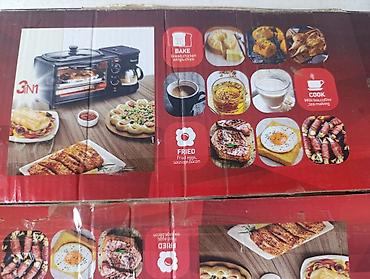 sonifer: Sonifer SF-4004 3‑in‑1 Breakfast Maker Funksiyalar: - Mini soba — 10