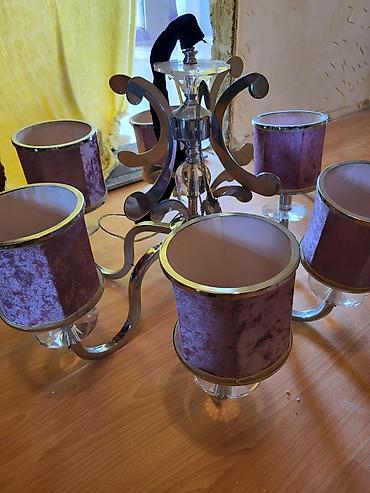 ucuz listurlar: Çılçıraq, 5 lampa, Metal — 1