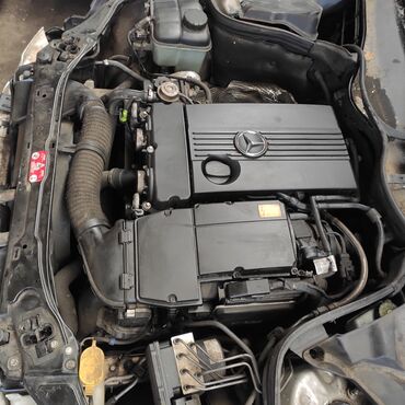 Двигатели, моторы и ГБЦ: Бензиновый мотор Mercedes-Benz 2003 г., 1.8 л, Б/у, Оригинал, Германия