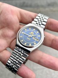 Qol saatları: İşlənmiş, Qol saatı, Orient, rəng - Göy — 3