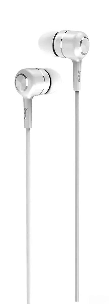 Slušalice: Žičane in-ear slušalice – bele - Tip: in-ear (slušalice koje se — 2