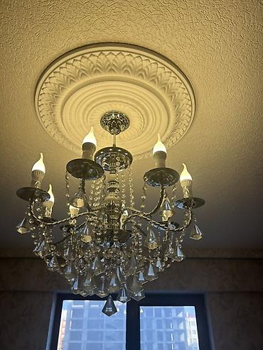 col isiqlari: Çılçıraq, 8 lampa, Metal — 1