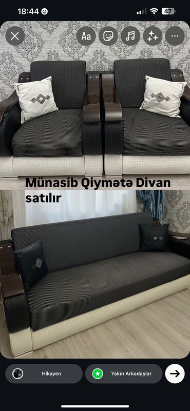 böyürtkən və moruq: Divan və kreslo dəstləri