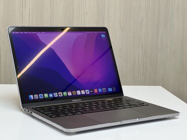 macbook: Ноутбук, Apple, 8 ГБ ОЗУ, Apple M1, 13.3 ", Б/у, Для несложных задач, память SSD