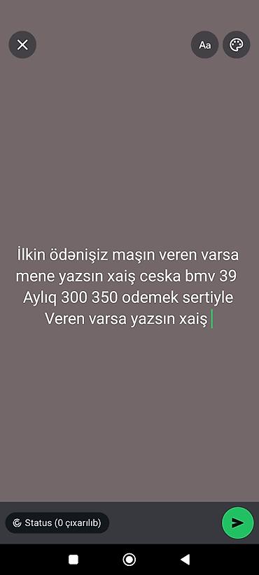 depozit 300: Aylıq, BMW, Depozitsiz — 1