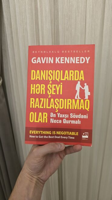 informatika kitabı: Məhsul: Kitab – “Danışıqlarda Hər Şeyi Razılaşdırmaq Olar: Ən Yaxşı