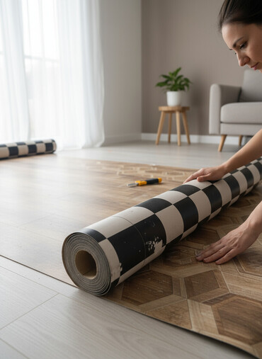 taxta qapi: ✨ Linoleum ilə evinizə rahatlıq və estetik görünüş qatın! ✨ 📏