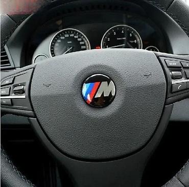 Auto delovi, gume i tjuning: Znak za volan BMW M. Samolepljivi znakovi za volan. ✨ 4 varijante kao — 1