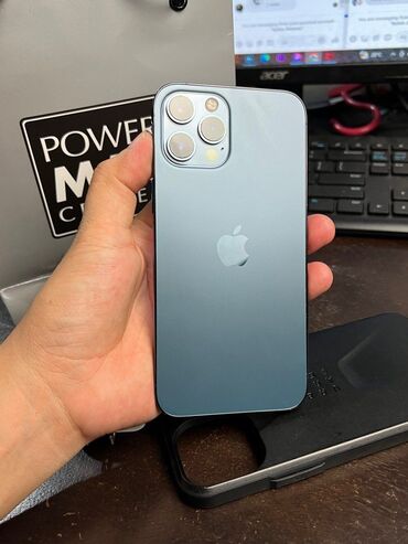 Apple iPhone: IPhone 12 Pro Max, 128 GB, Mavi, Face ID