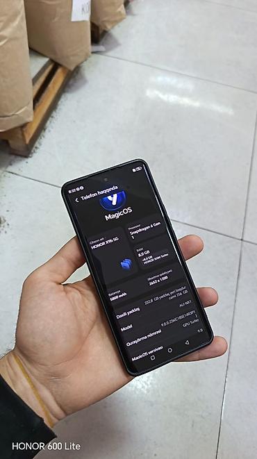 bakcell modem satilir: Honor X9b, 256 GB, rəng - Qara, İki sim kartlı — 4