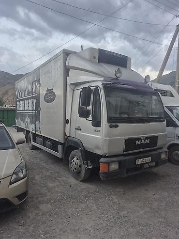 полуприцеп камаз: Рефрижераторный грузовик MAN с термобудкой - Марка/модель: MAN (серия — 1