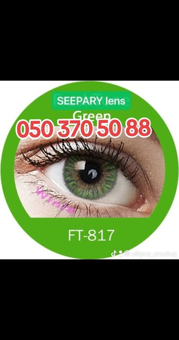 Digər: Lens linza koreya istehsalı olan linza +qab rəngli kosmetik linza — 16