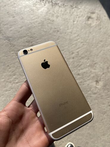 задняя крышка iphone: IPhone 6s, Б/у, 32 ГБ, Золотой, 100 %