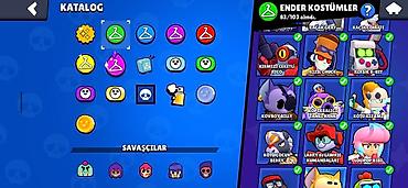 услуги аниматоров: Brawl Stars oyun hesabı – yüksək səviyyəli profil - Kupa yolu — 2