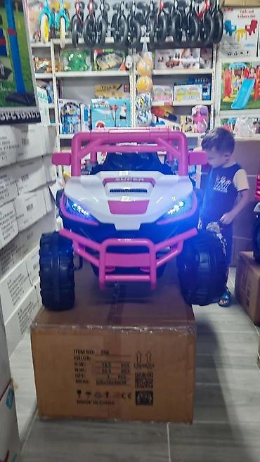 Dečiji električni automobili: Električni auto za decu – terenski UTV 4x4 izgled - Model sa dve — 5