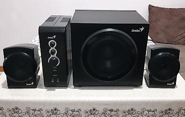 yamaha genos: Musiqi mərkəzi,dinamiklər.2+1 Akustik sistem — 2
