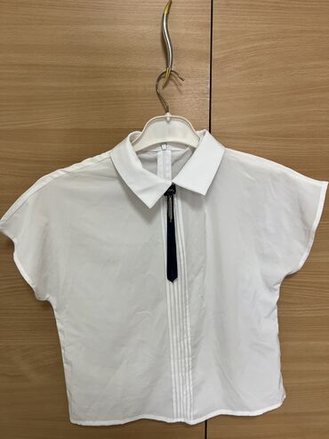 рубашка на девочку: Рубашка M (EU 38), цвет - Белый