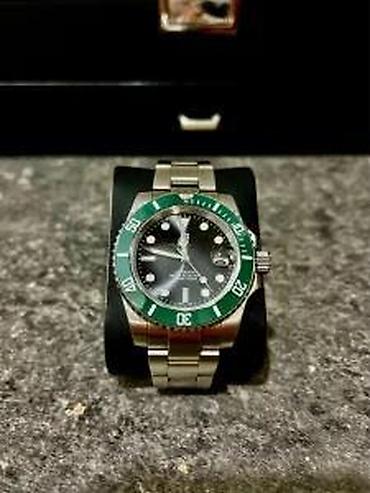 Ručni satovi: PAGANI DESIGN PD-1661 - Zeleno/Crni- Rolex Submariner Homage Potpuno — 7