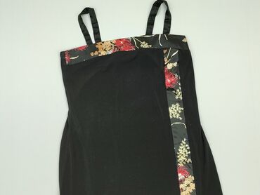 czarna długa sukienki na ramiączkach: Dress, S (EU 36), condition - Very good
