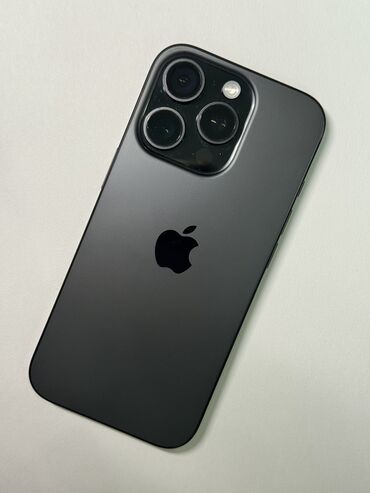 Apple iPhone: IPhone 16 Pro, Б/у, 128 ГБ, Black Titanium, 100 %