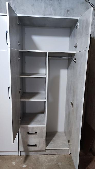 Шифоньеры, шкафы для одежды: Шифоньер, шкаф для одежды, Новый, Прямой, ЛДСП — 7