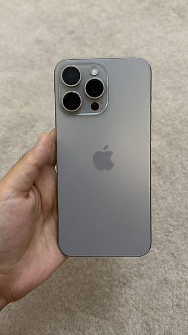 nokia 2: IPhone 15 Pro Max, Б/у, 256 ГБ, Natural Titanium, Чехол, Коробка, 80 % — 1